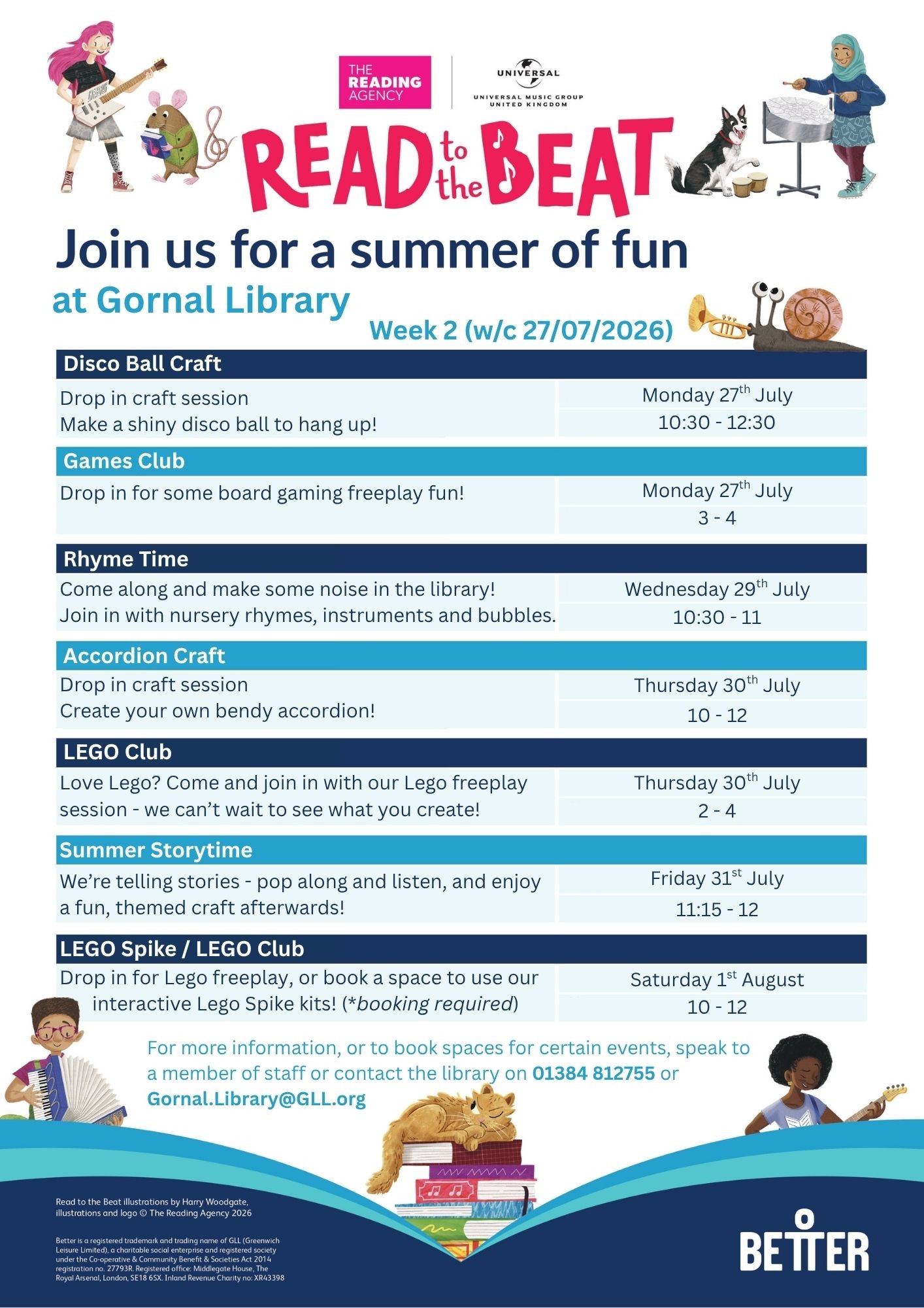 Gornal Library - Summer Reading Challenge: Disco Ball